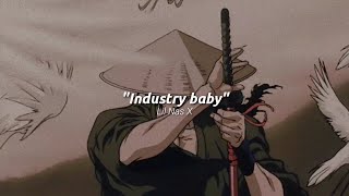 Lil Nas X Jack Harlow  Industry Baby slowed  reverb  lyrics [upl. by Niuqauj]