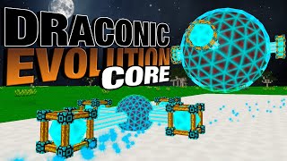 How to make an ENERGY CORE from Draconic Evolution Tier 17 [upl. by Keligot]