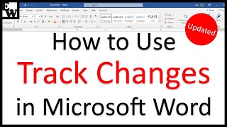 How to Use Track Changes in Microsoft Word [upl. by Saravat]