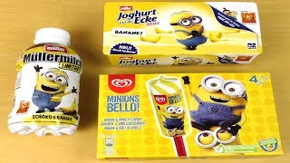 Minions Milk Yogurt amp Ice Cream [upl. by Dougy]