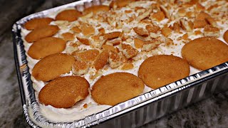 Quick and Easy Banana Pudding Homemade Banana Pudding [upl. by Asihtal645]