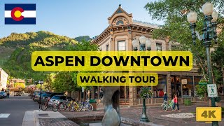 Aspen Colorado Walking Tour  A Day in Aspen [upl. by Story739]