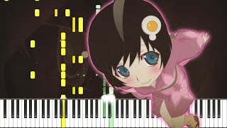 Platinum Disco  白金ディスコ Piano Tutorial amp Sheets  Nisemonogatari Tsukihi Phoenix OP [upl. by Lemuelah]