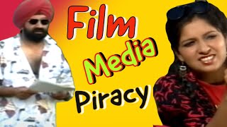 Film  Media Aur Piracy  Jaspal Bhatti  BN Sharma  Vivek Shauq  Savita Bhatti  Indian Comedian [upl. by Moreland]