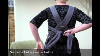 Boppy® ComfyHug™ Hybrid Newborn Baby Carrier How To [upl. by Tewfik662]