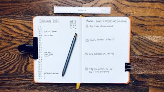 Minimalist Beginner Friendly Bullet Journal Setup [upl. by Garibold]