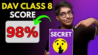 How To Score 98 In DAV Class 8 Board Exam [upl. by Bozuwa]