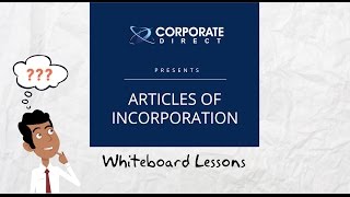 What Are Articles of Incorporation [upl. by Glassco245]