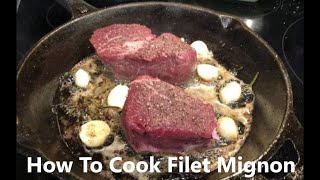 Fillet Mignon Recipe  How to make perfect Fillet Mignon Steaks [upl. by Ainerol953]