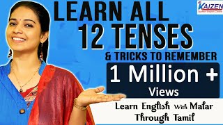 Learn all 12 tenses in 30 minutes through Tamil  Speak English by Using Tenses [upl. by Kitarp710]