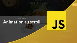 Tutoriel JavaScript  Apparition au défilement [upl. by Rahab825]