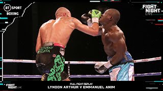 Crowning The King 👑 Lyndon Arthur v Emmanuel Anim Full Fight  Commonwealth LightHeavyweight Title [upl. by Ditmore436]