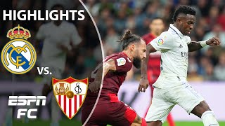 Real Madrid vs Sevilla  LaLiga Highlights  ESPN FC [upl. by Yniar]