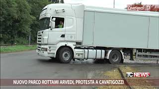 Cremona nuovo parco rottami Arvedi proteste a Cavatigozzi [upl. by Pembroke]