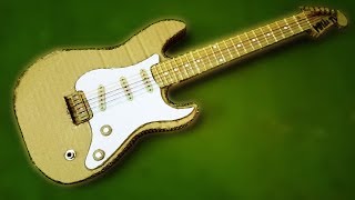 How to make an Electric Guitar from Cardboard [upl. by Cattan430]