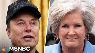 GOP Senators voice concerns over Musk and DOGE to Susie Wiles [upl. by Ahsropal734]