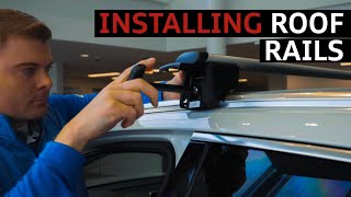 How to Install Roof Rails on An Audi SUV [upl. by Siriso]