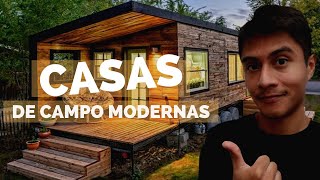 😮 casas de CAMPO MODERNAS con madera 01  Orlando González [upl. by Cinimod]