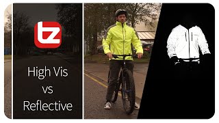 High Vis vs Reflective  Choosing The Right Cycling Jacket [upl. by Sandye774]