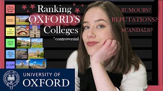 ranking Oxford Universitys colleges and bruising some egos at the same time [upl. by Kyle]