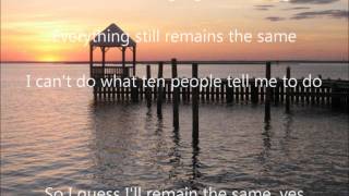 Sittin on the Dock of the Bay  Glen Campbell  lyrics [upl. by Quirk]