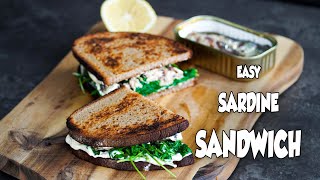 Epic Sardine Sandwich Recipe  Quick and Easy [upl. by Finbar476]