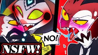 OH WHAT A MOUTH Helluva Boss Comic Dub  Robo Fizzarolli [upl. by Netsriik454]