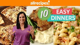 Ten Ingredient Dinners To Make At Home To Feed the Family  Allrecipes [upl. by Rissa]