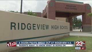 Ridgeview High School fights [upl. by Asilrak]