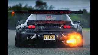 MAZDA RX7 Epic Exhaust Sounds [upl. by Klarika]