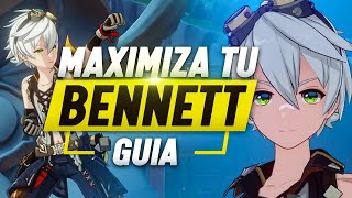 ¡ESTÁS USANDO MAL A BENNETT  Guía y build avanzada de Bennett  Genshin Impact [upl. by Michail]