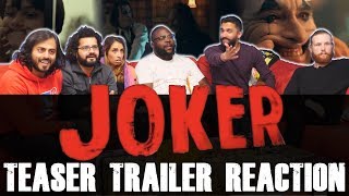 Joker Teaser Trailer Reaction [upl. by Aivon750]