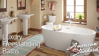 Luxury Freestanding Tubs  Soothing Deep Soaking Bathtubs [upl. by Afaw]