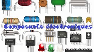 les composants électroniques  مكونات الكترونية  electronic components [upl. by Arua]