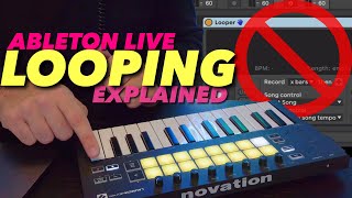 Ableton Live LOOPING EXPLAINED  Music Production Tutorial [upl. by Herring]