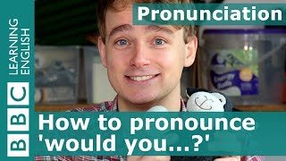 Pronunciation How to pronounce would you [upl. by Kimball]