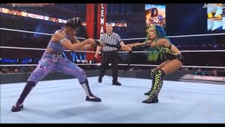 Sasha Banks VS Bianca Belair WrestleMania 37 SmackDown Womens Champion Full VIDEOREACTION 🔴 [upl. by Kensell]