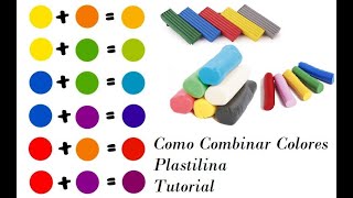 Como combinar colores con plastilina [upl. by Doelling]