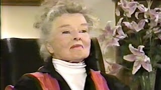 Katharine Hepburn interview with Barbara Walters 1991 [upl. by Lebasile196]