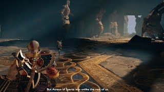 God of War 4  Kratos Tells Story of Great Spartan Warrior Atreus [upl. by Gitt]