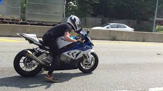 BrenTuning 200WHP 2015 BMW S1000RR Launch Control Testing [upl. by Ruzich788]