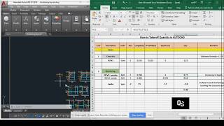 Easy way to take off  measure Quantity using Auto CAD Part 1 [upl. by Kristal]