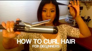 How to Curl Hair for beginners [upl. by Lledroc]