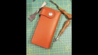 Making a Biker Wallet [upl. by Cornwell125]