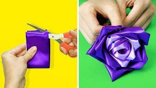 19 MARAVILLOSAS MANUALIDADES CON FLORES PARA HACER EN 5 MINUTOS [upl. by Llamaj]