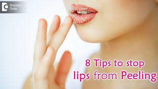 5 Ways to Heal Constant peeling of lip skinRemedy by DermatologistDrRasya Dixit  Doctors Circle [upl. by Karel488]