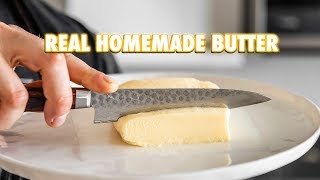 2 Ingredient Cultured Butter [upl. by Shelly998]