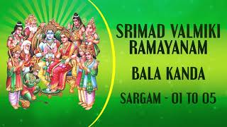 Complete Learn To Chant Srimad Valmiki Ramayanam  Bala Kandam  Sargam 1 to Sargam 5  Sanskrit [upl. by Icart]