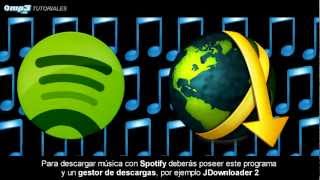 Cómo descargar música con Spotify y Jdownloader  Mp3es [upl. by Retse]