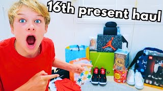 BIGGYS 16th BIRTHDAY PRESENT HAUL [upl. by Sartin]